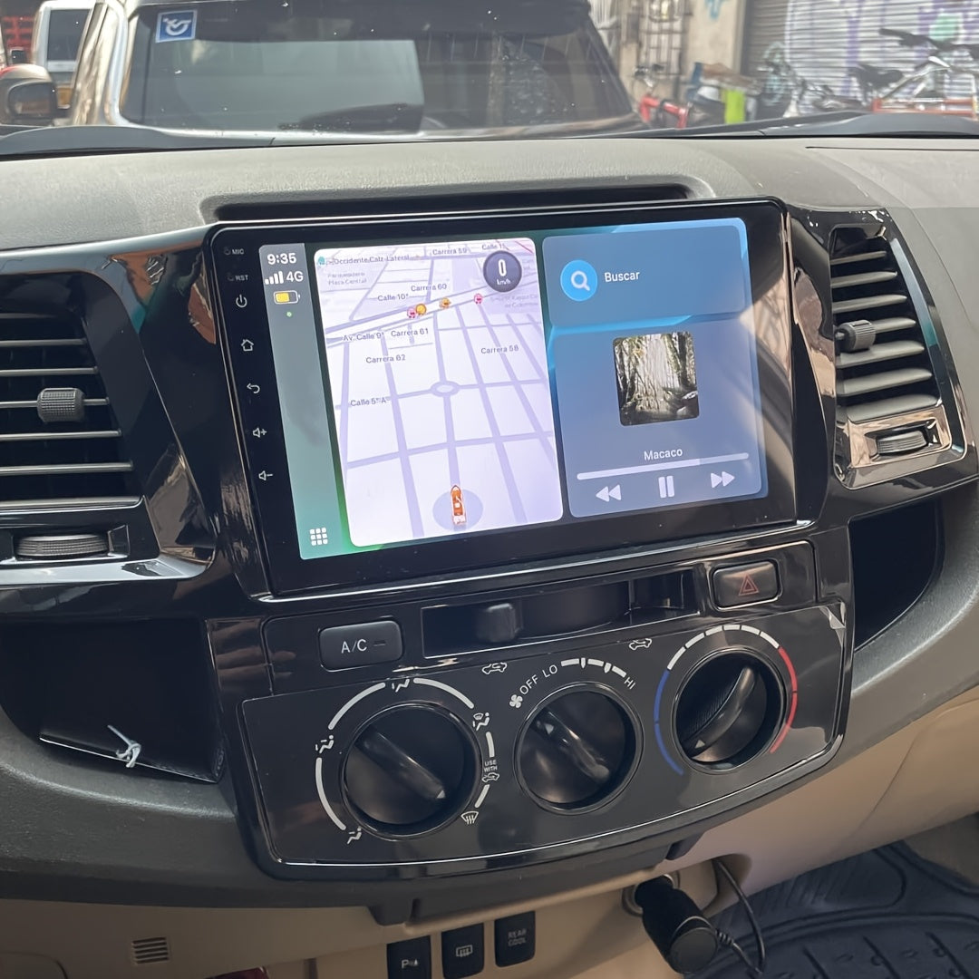 9" Plug-and-Play Head Unit for Toyota Hilux (2005 - 2015)