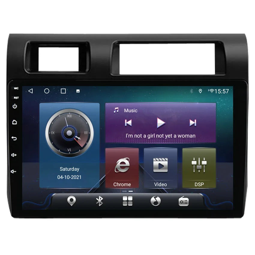 Toyota Landcruiser 79/78/76/70 (2009-2023) Plug & Play Head Unit Upgrade Kit: Car Radio with Wireless & Wired Apple CarPlay & Android Auto