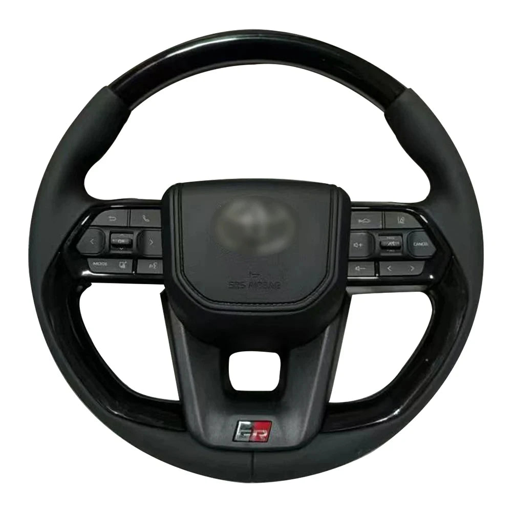 Carbon Fiber Steering Wheel For Toyota GT 86 FORTUNER FJ Cruiser HIACE LC70/76/79 Land Cruiser CROWN ALPHARD VELLFIRE HILUX
