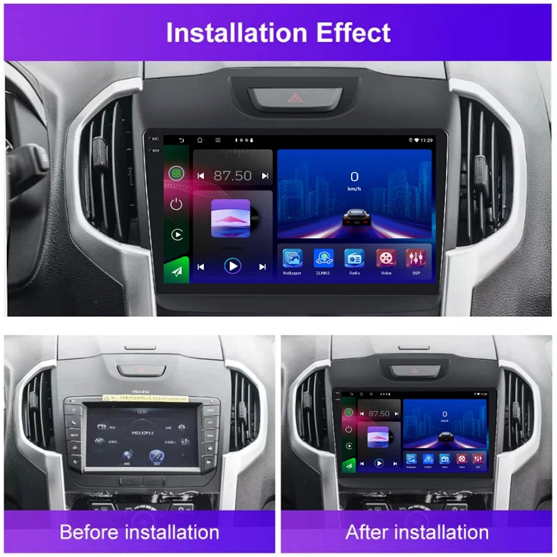 Car Stereo Radio 9'' For Holden Holden Colorado RG 2012-2016 Wireless Apple Carplay Android 13 Auto Map Steering GPS WIFI 4-64GB