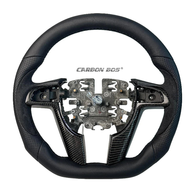 The Steering Wheel with LED for Pontiac G8/Holden Ex-factory Price Using Real Carbon Fiber Support Customization of Any Color