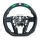 The Steering Wheel with LED for Pontiac G8/Holden Ex-factory Price Using Real Carbon Fiber Support Customization of Any Color