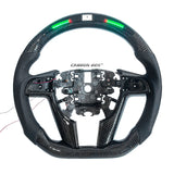 The Steering Wheel with LED for Pontiac G8/Holden Ex-factory Price Using Real Carbon Fiber Support Customization of Any Color