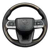 Carbon Fiber Steering Wheel For Toyota GT 86 FORTUNER FJ Cruiser HIACE LC70/76/79 Land Cruiser CROWN ALPHARD VELLFIRE HILUX