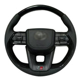 Carbon Fiber Steering Wheel For Toyota GT 86 FORTUNER FJ Cruiser HIACE LC70/76/79 Land Cruiser CROWN ALPHARD VELLFIRE HILUX