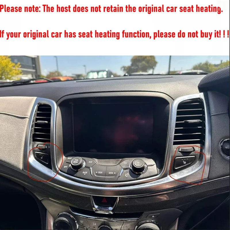 9" For Holden VF Commodore 2013-2017 Car Audio Head Unit Car Radio Intelligent System Multimedia  Apple Carplay Android 13 AM