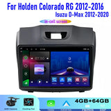 Car Stereo Radio 9'' For Holden Holden Colorado RG 2012-2016 Wireless Apple Carplay Android 13 Auto Map Steering GPS WIFI 4-64GB