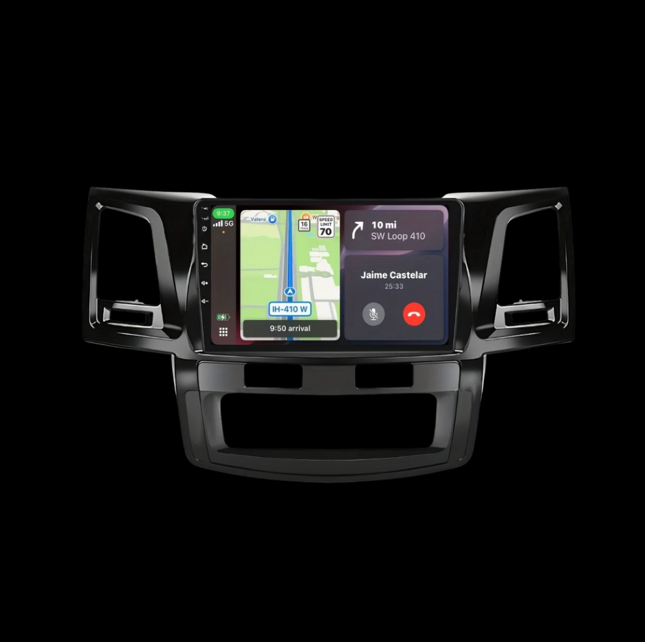 9" Plug-and-Play Head Unit for Toyota Hilux (2005 - 2015)